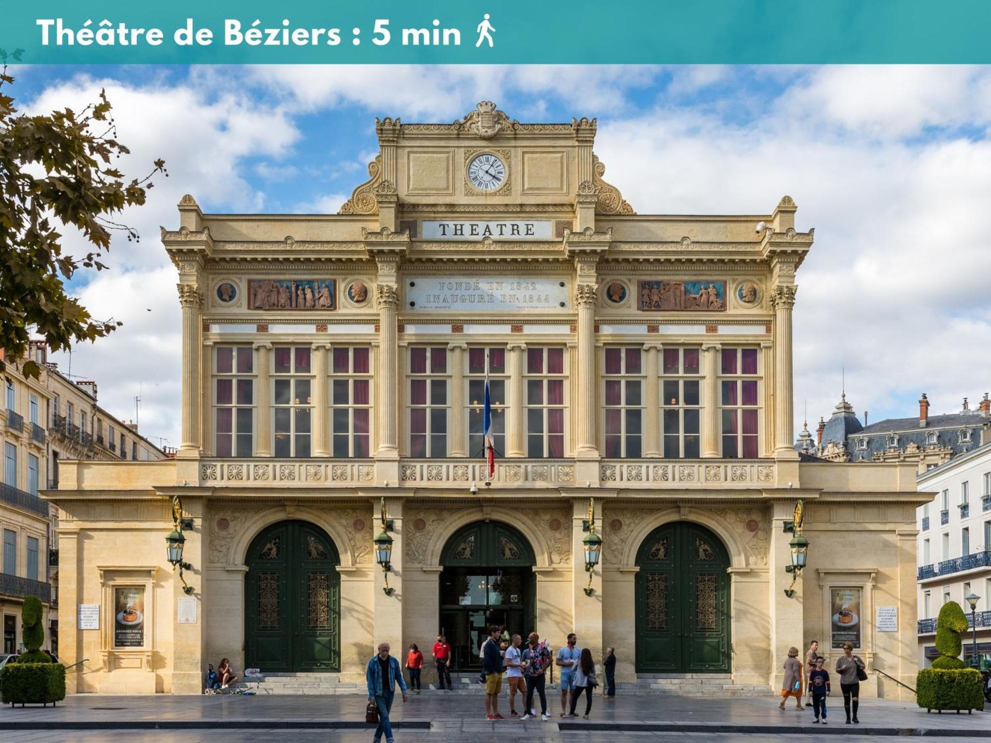 Joli Studio Climatise 'Alma 4' - Coeur De Beziers - Wifi Fibre - Netflix 外观 照片